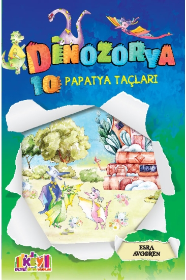 Key Kaliteli Eğitim Yayınları Dinozorya Hikaye Seti (10 Kitap)