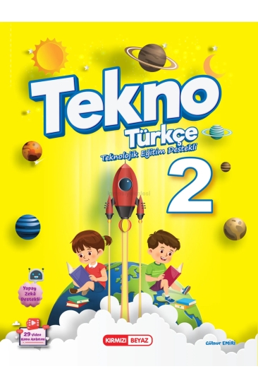 Kırmızı Beyaz Yayıncılık 2. Sınıf Tekno Tüm Dersler Eğitim Seti 6 Kitap (Teknolojik Eğitim Destekli)