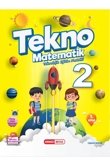 Kırmızı Beyaz Yayıncılık 2. Sınıf Tekno Tüm Dersler Eğitim Seti 6 Kitap (Teknolojik Eğitim Destekli)