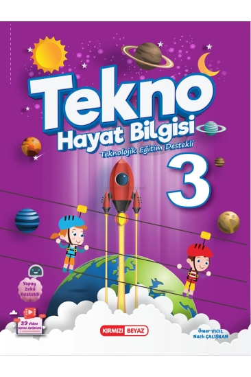 Kırmızı Beyaz Yayıncılık 3. Sınıf Tekno Tüm Dersler Eğitim Seti 7 Kitap (Teknolojik Eğitim Destekli)