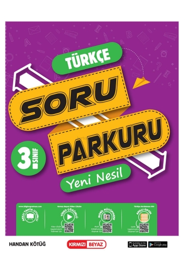 Kırmızı Beyaz Yayıncılık 3. Sınıf Yeni Nesil Soru Parkuru Seti + Muhteşem Üçlük 5 Kitap