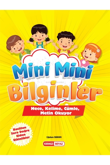 Kırmızı Beyaz Yayıncılık 1. Sınıf Mini Mini Bilginler Okuma Yazma Öğreniyor Okuma Yazma Seti