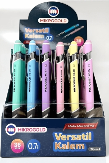 Mikrogold Versatil 0.7 Uçlu Kalem MG-674