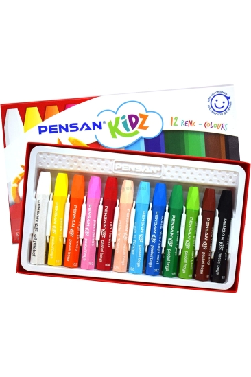 Pensan Kidz Yağlı Pastel Boya 12 Renk