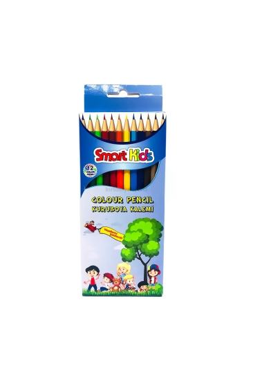 Smart Kids Kuru Boya 12 Renk 2963