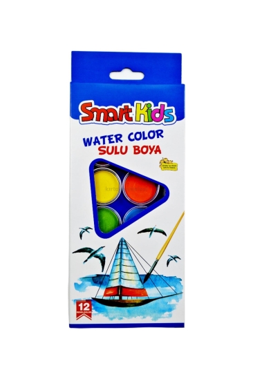 Smart Kids Sulu Boya 12 Renk 3566